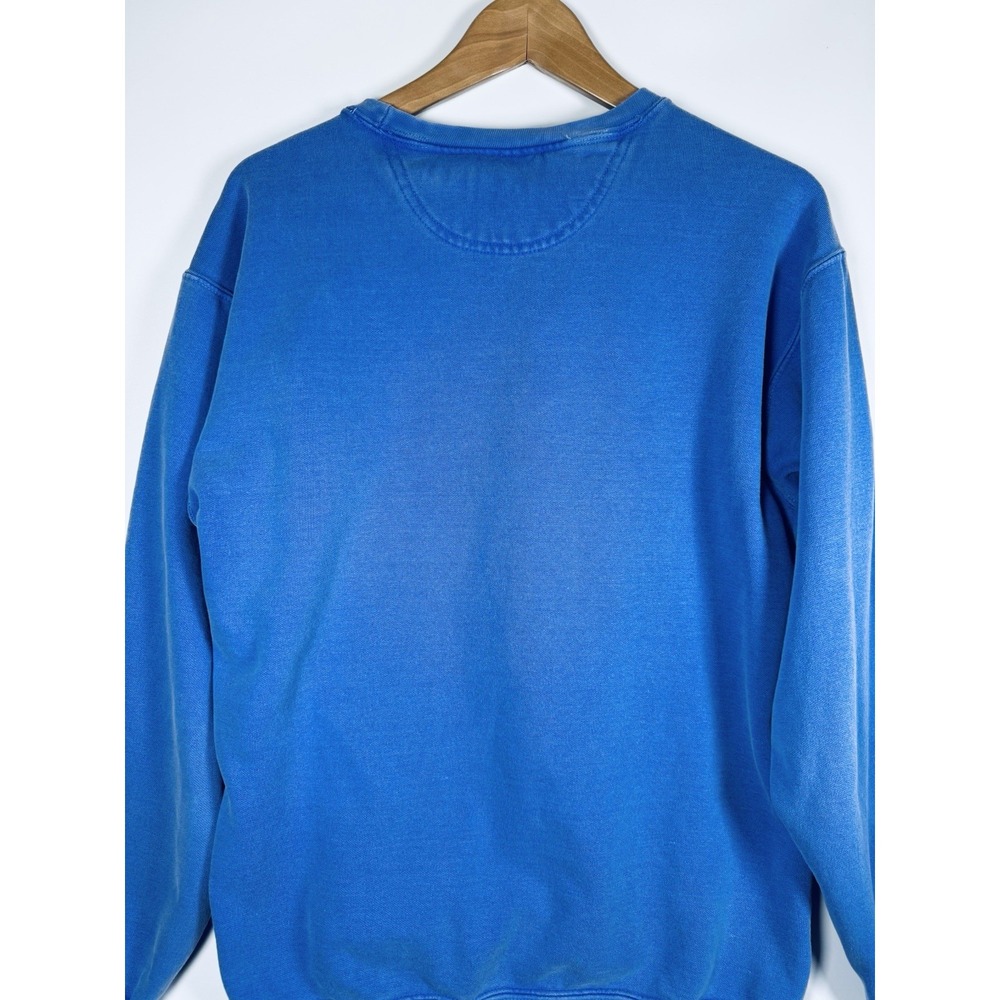 The Salty Dog Cafe Sweatshirt Large Blue Hilton Head Island Dog Graphic Comfort - Picture 4 of 8